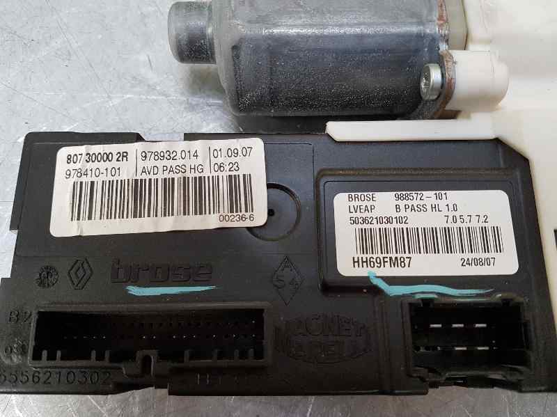 CITROËN Laguna 3 generation (2007-2015) Front Right Door Window Control Motor 807300002R,978932014 18578663