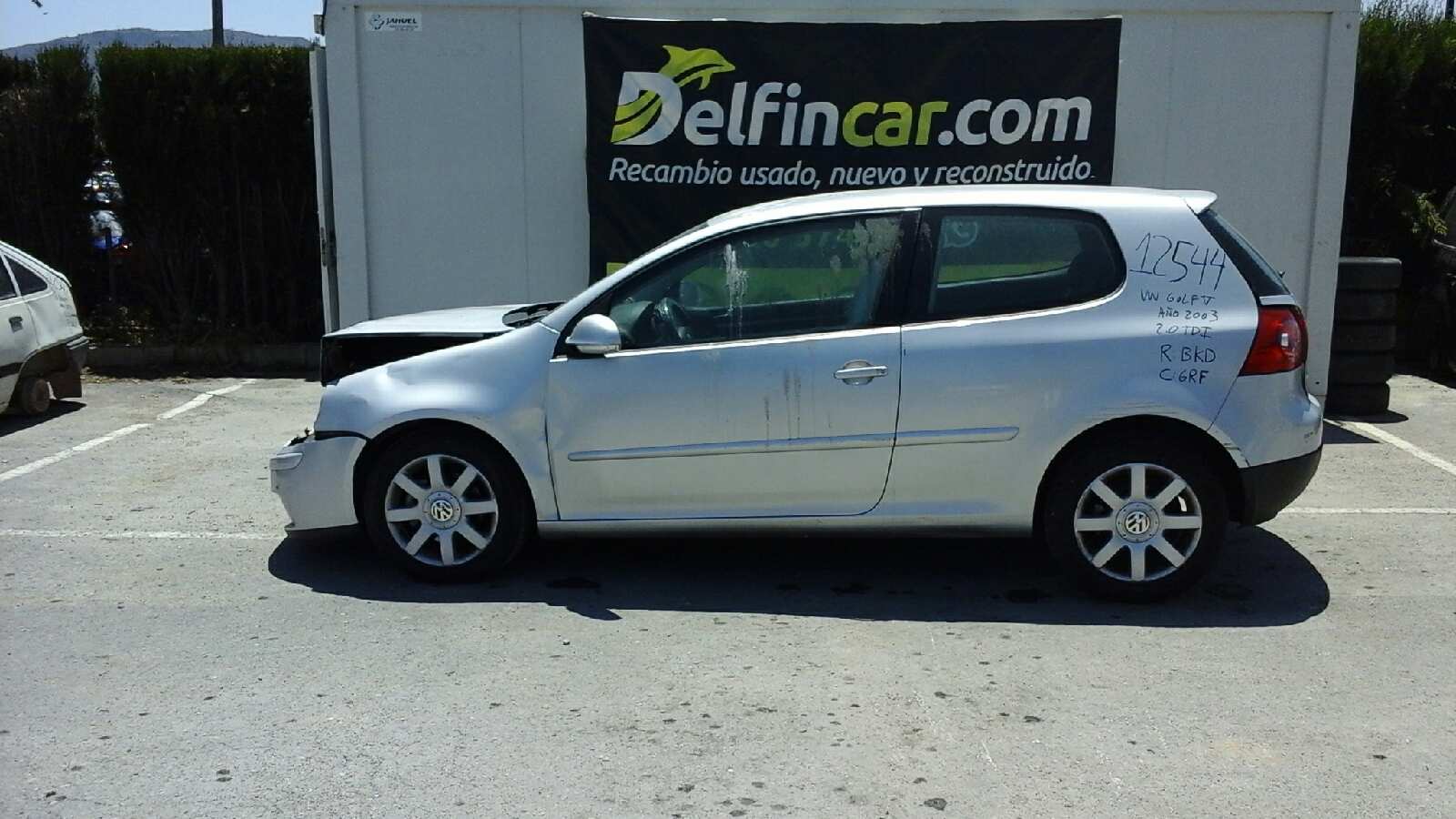 VOLKSWAGEN Golf 5 generation (2003-2009) Vasen takavalo 1K6945093J, INTERIORPOCOROZADO 18654857