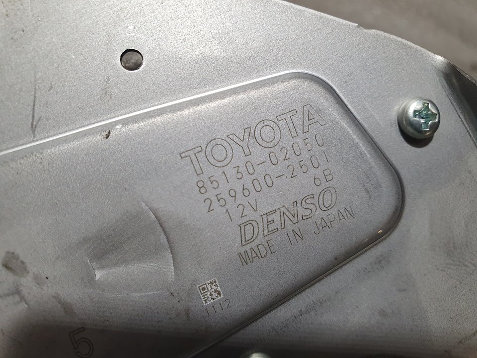 TOYOTA Auris 2 generation (2012-2015) Galinio dangčio (bagažinės) valytuvo varikliukas 8513002050, 2596002501, DENSO 18721732