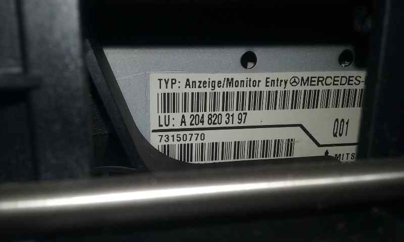 MERCEDES-BENZ C-Class W204/S204/C204 (2004-2015) Andre interiørdeler 3AF348ADUB204, A2048203197 18568637