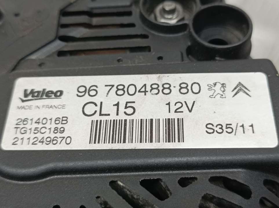 CITROËN C4 2 generation (2010-2024) Alternator 9678048880, 2614016B 22347313