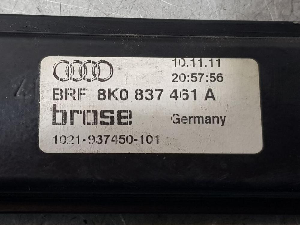 AUDI A4 B8/8K (2011-2016) Regulator de geam ușă stânga față 8K0837461A, 1021937450101BROSE 23557139