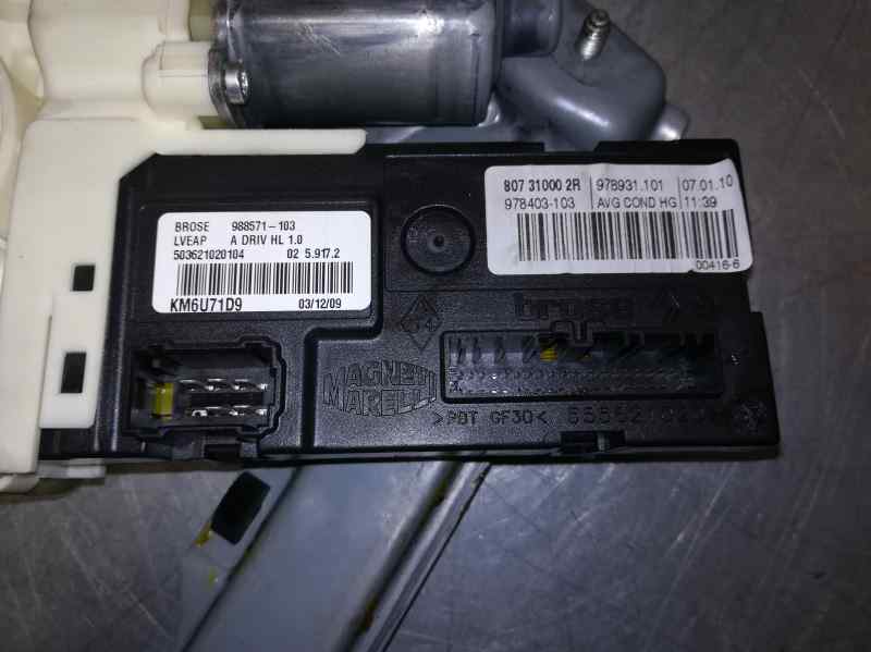 RENAULT Laguna 3 generation (2007-2015) Regulator de geam ușă stânga față 807310002R,988571103 23717765