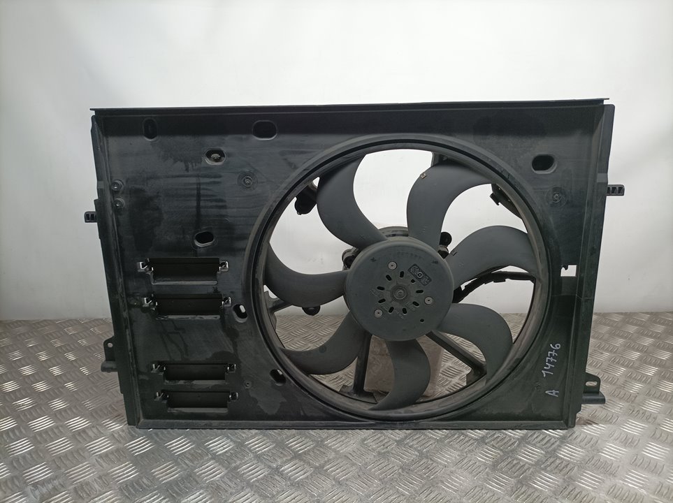 NISSAN Qashqai 2 generation (2013-2023) Difuzorový ventilátor 21481HV80B,T224806A 18748649