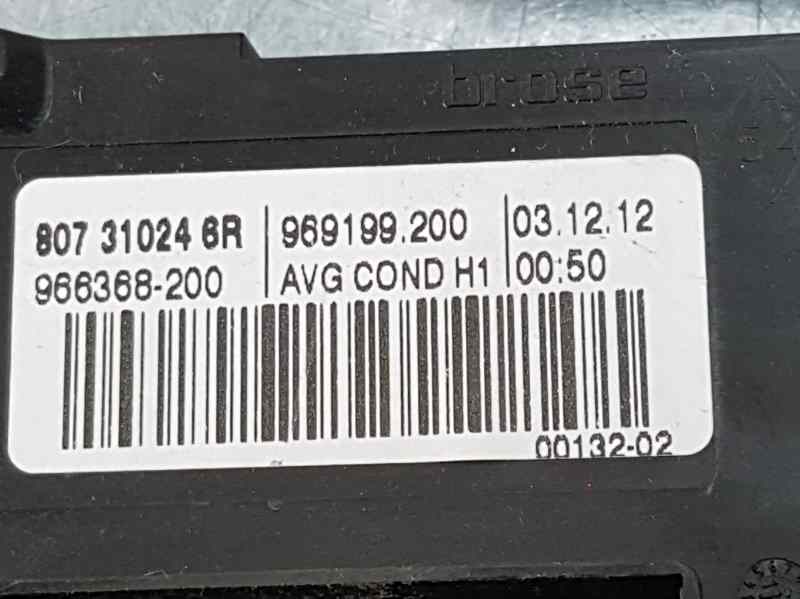 VAUXHALL Megane 3 generation (2008-2020) Priekinių kairių durų stiklo pakelėjo varikliukas 807310246R, 966316200 18643591