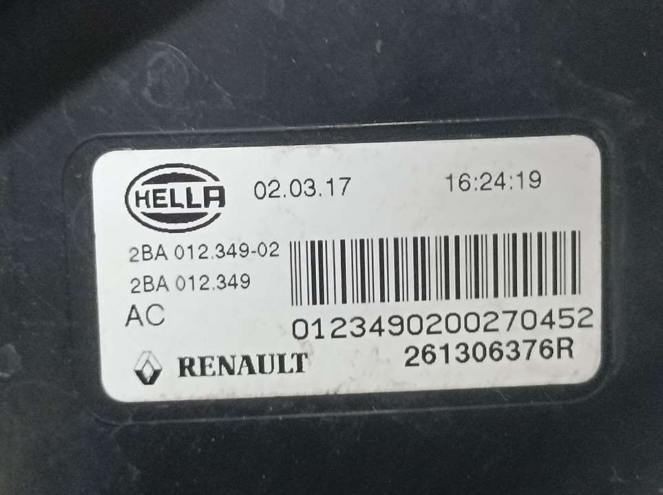 RENAULT Megane 3 generation (2008-2020) Front Right Fender Turn Signal 261306376R, INTERMITENTEHELLA 25220048