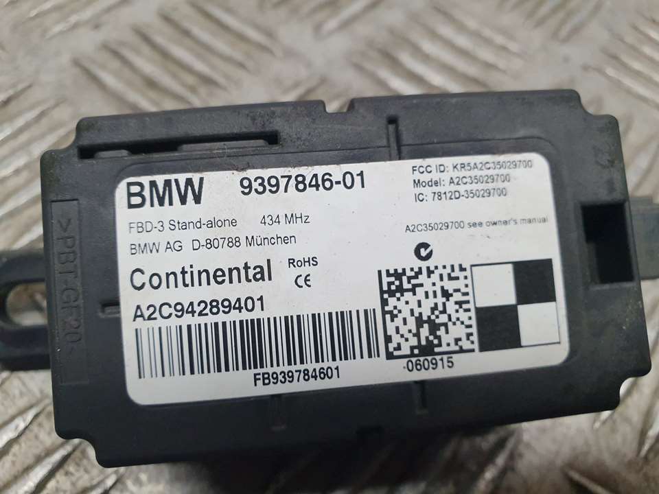 BMW i8 I12 (2013-2017) Другие блоки управления 939784601, A2C94289401, CONTINENTAL 24108897