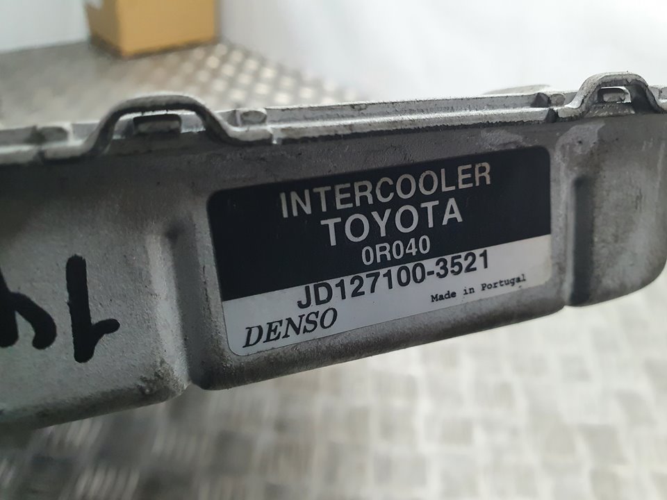 TOYOTA Verso 1 generation (2009-2015) Радиатор интеркулера JD1271003521 18800047