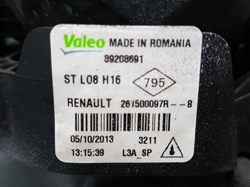 DACIA Sandero 2 generation (2013-2020) Преден десен фар за мъгла 261500097R 23722311