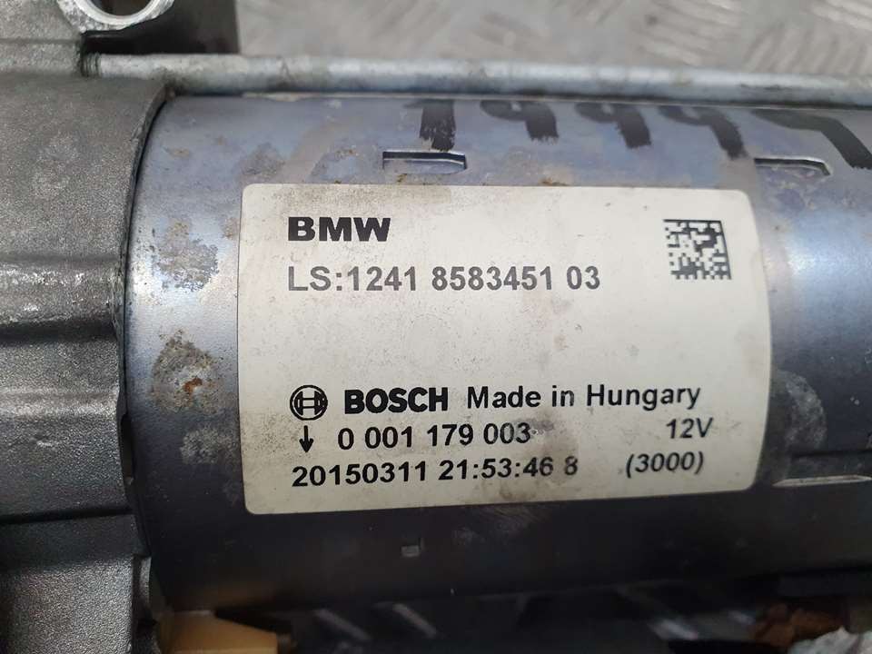 Motor arranque B47D20A 858345103 de Bmw Serie 4 coupe (f32) 2013-0 150 CV con 531 km - pieza usada
