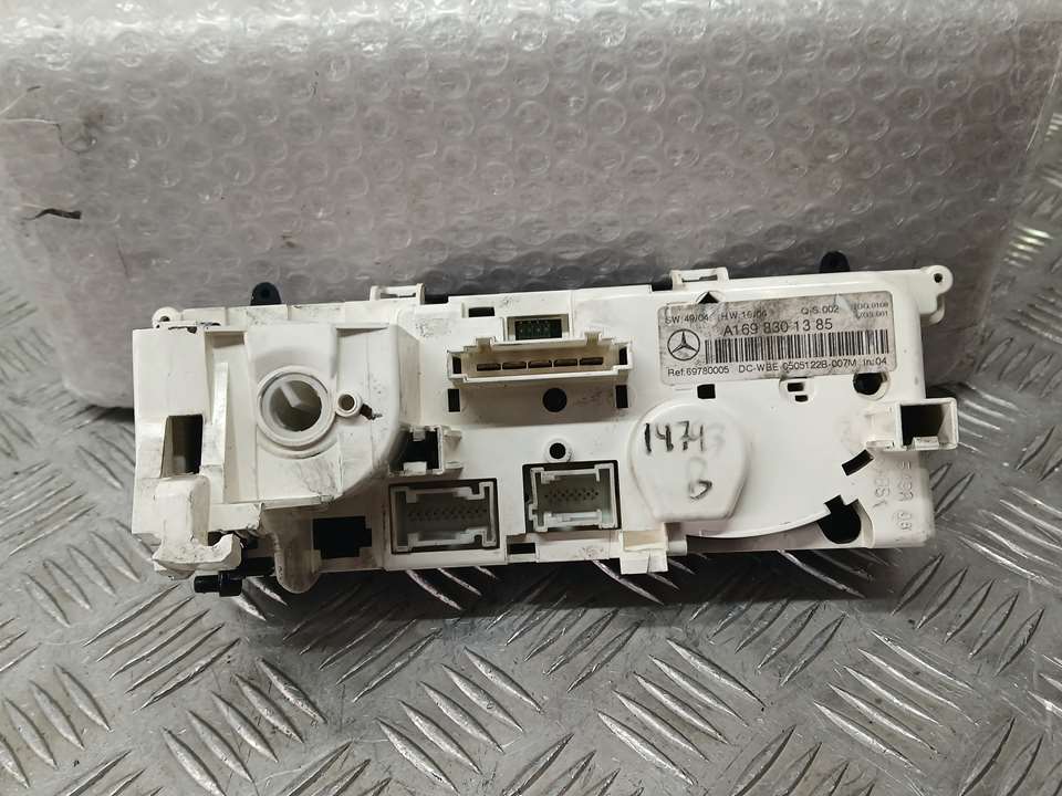 CHEVROLET B-Class W245 (2005-2011) Climate  Control Unit A1698301385,69780005 23640583