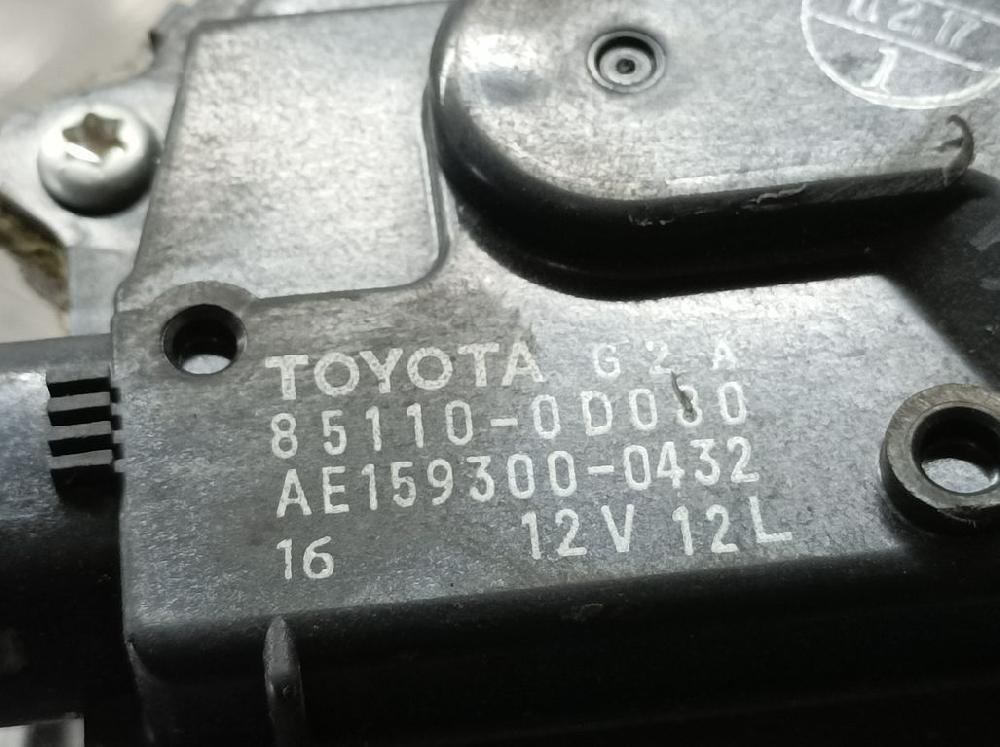 TOYOTA Yaris 2 generation (2005-2012) Front Windshield Wiper Mechanism 851100D080, AE1593000432 23625998