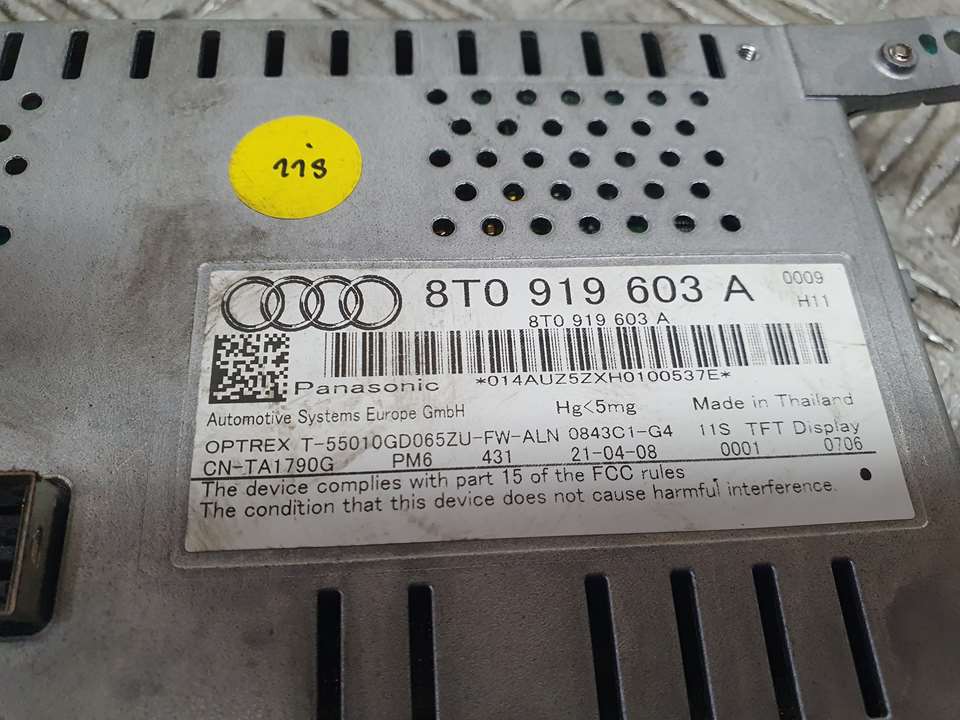 AUDI A4 B8/8K (2011-2016) Player muzical cu navigație 8T0919603A 23660909