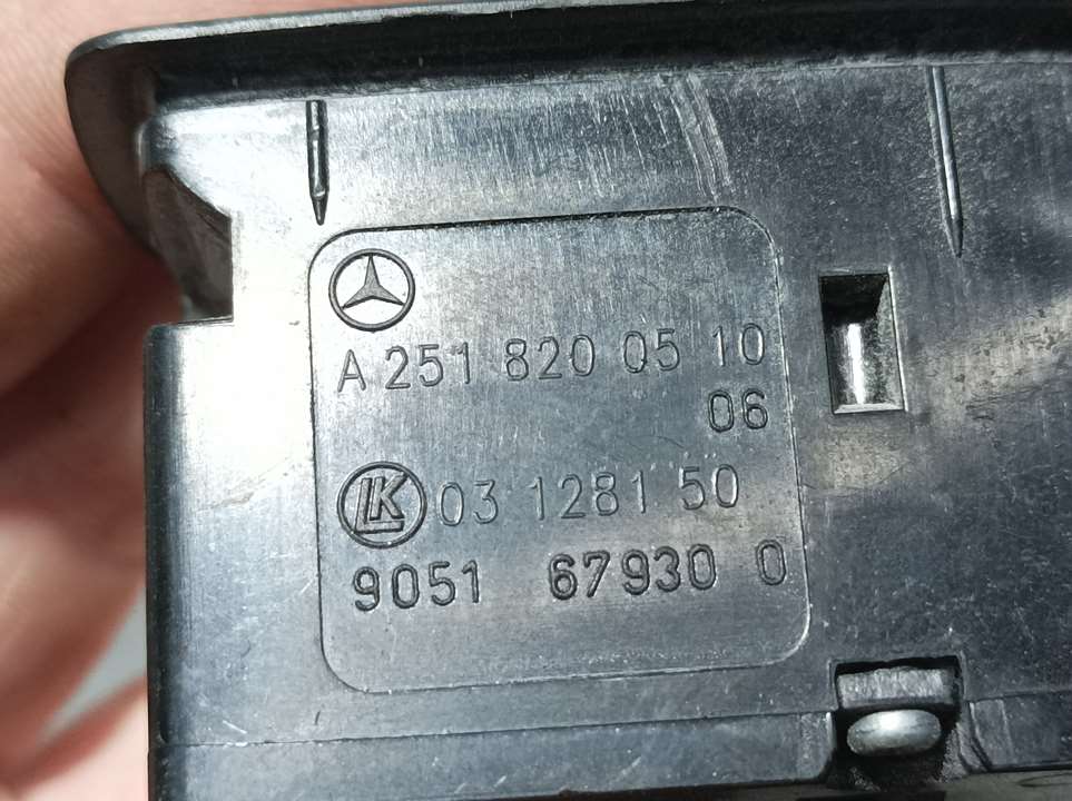 MERCEDES-BENZ B-Class W245 (2005-2011) Кнопка стеклоподъемника задней правой двери A2518200510, 03128150 24089647