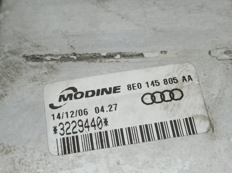 DODGE A4 B6/8E (2000-2005) Radiator intercooler 8E0145805AA,3229440 21642810