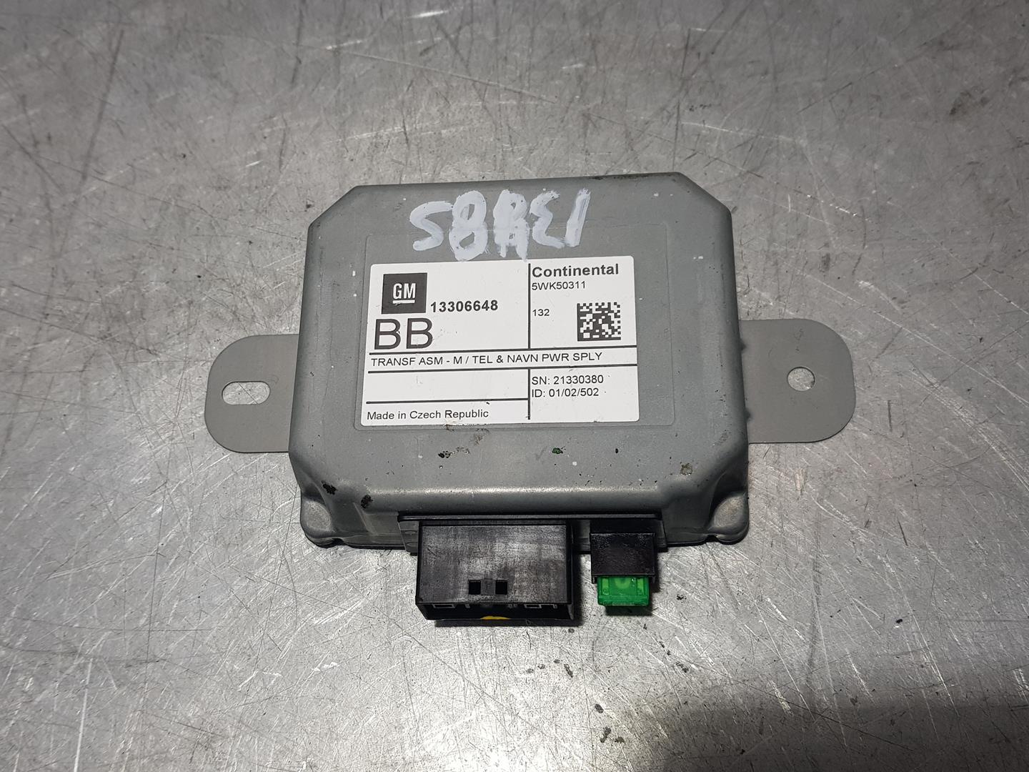 CHEVROLET Aveo T300 (2011-2020) Other Control Units 13306648, 5WK50311, CONTINENTAL 18704392