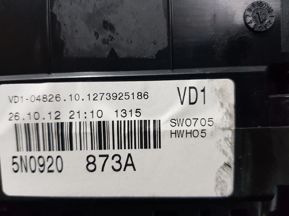 VOLKSWAGEN Tiguan 1 generation (2007-2017) Спидометр 5N0920873A, A2C37536700 23626092