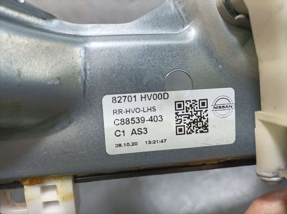 NISSAN Qashqai 2 generation (2013-2023) Стеклоподъемник задней левой двери 82701HV00D, C88539403 21941537