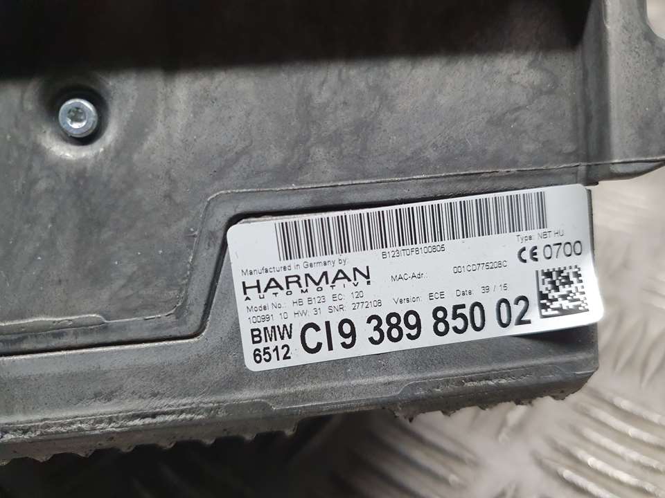 BMW i8 I12 (2013-2017) Andre kontrollenheter 6512CI9, HARMAN, MODULORADIO 24109133