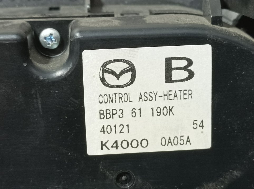 BMW 3 BL (2009-2013) Climate  Control Unit BBP361190K,K40000A05A 23621262