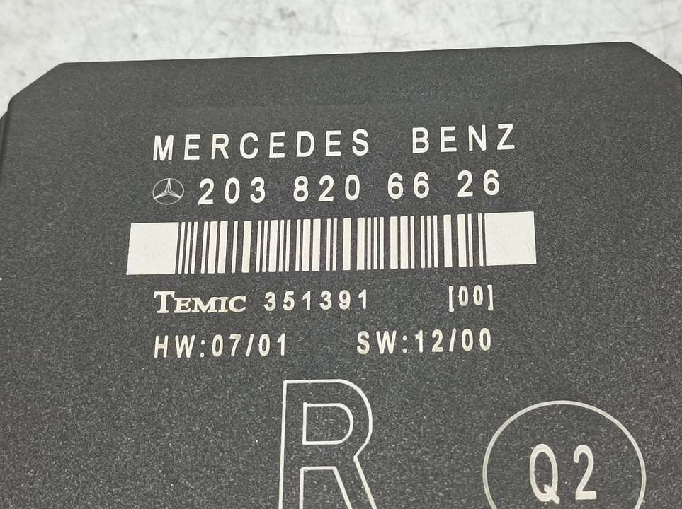 MERCEDES-BENZ C-Class W203/S203/CL203 (2000-2008) Другие блоки управления 2038206626, 351391, TEMIC 22559196