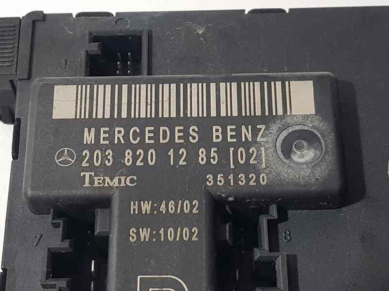 MERCEDES-BENZ C-Class W203/S203/CL203 (2000-2008) Kiti valdymo blokai 2038201285, 351320, TEMIC 18700946