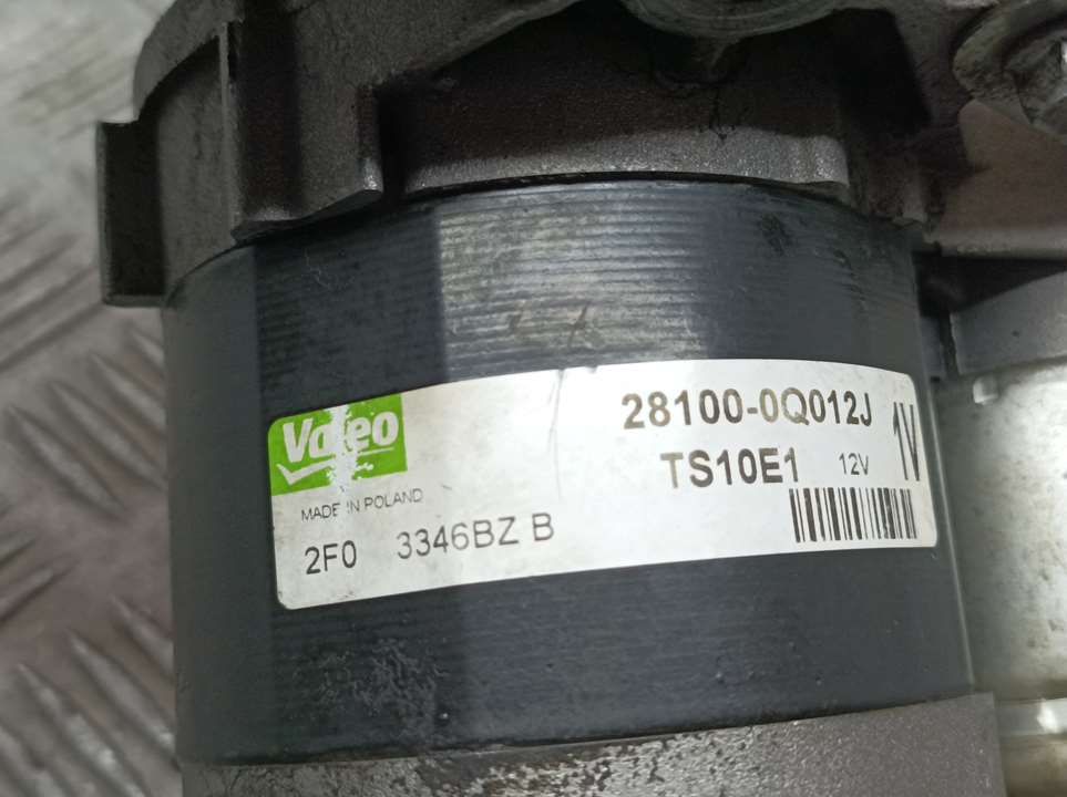 CHEVROLET Aygo 1 generation (2005-2014) Starter Motor 281000Q012J, TS10E1 24034085