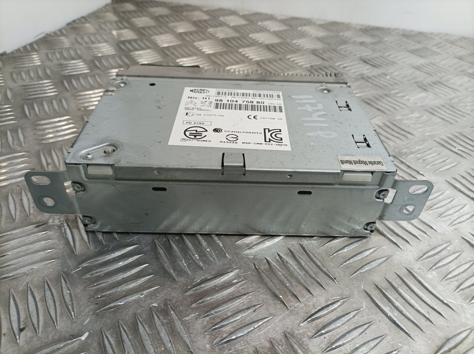 PEUGEOT 308 T9 (2013-2021) Music Player Without GPS 9810475880, 503551223808, MAGNETIMARELLI 18739085