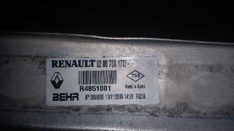RENAULT Scenic 2 generation (2003-2010) Interkūlerio radiatorius R4851001, 8200700172, BEHR 18475777