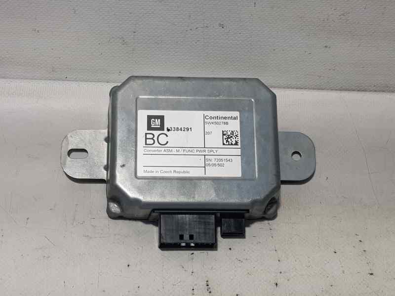 OPEL Corsa D (2006-2020) Other Control Units 13384291, 5WK50278B, CONTINENTAL 18666963