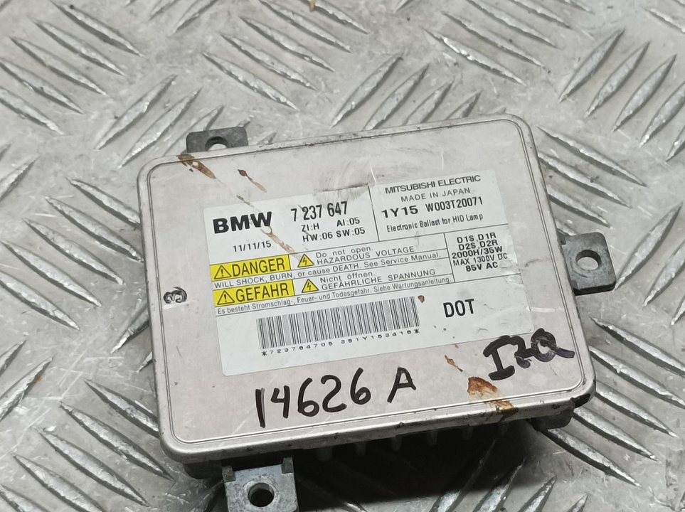 BMW 1 Series F20/F21 (2011-2020) Xenon Light Control Unit 7237647,W003T20071 23060047