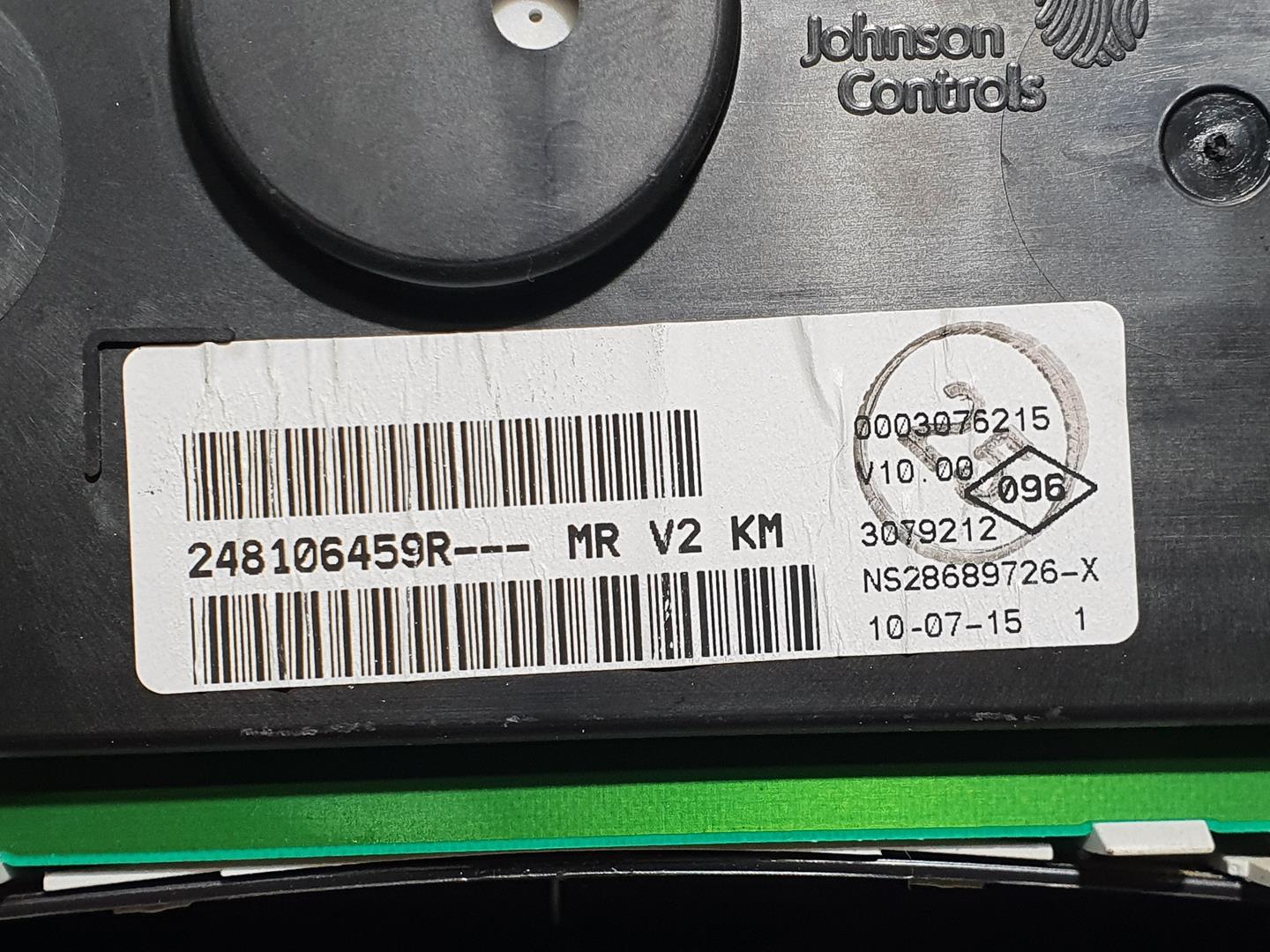 DACIA Lodgy 1 generation (2013-2024) Speedometer 248106459R, NS28689726X, JOHNSONCONTROLS 23723696