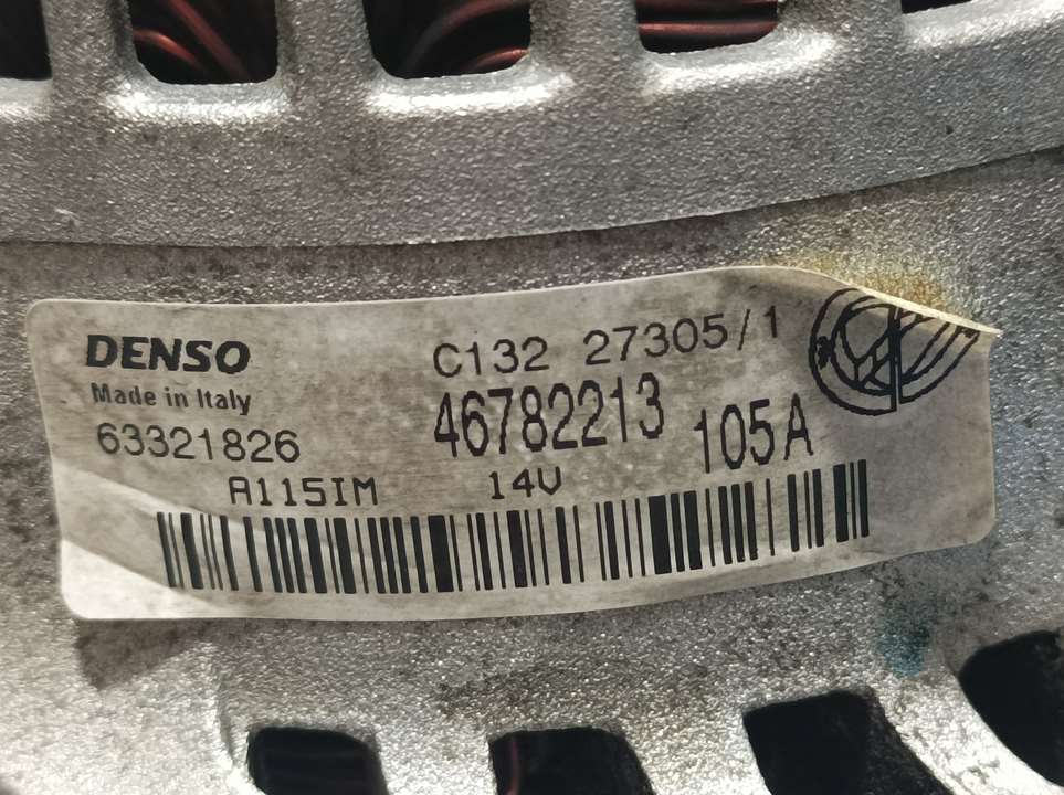 FIAT Doblo 1 generation (2001-2017) Alternator 46782213,63321826 23641878