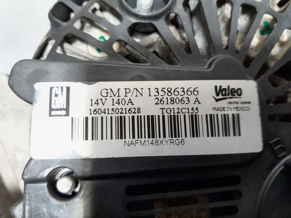 OPEL Astra J (2009-2020) Ģenerators 13586366,2618063A 23655573