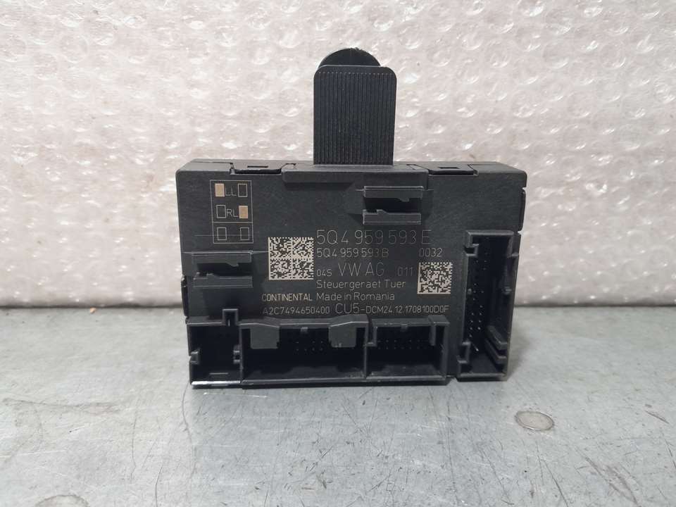 SKODA Octavia 3 generation (2013-2020) Comfort Control Unit 5Q49595993E, A2C7494650400 25280937