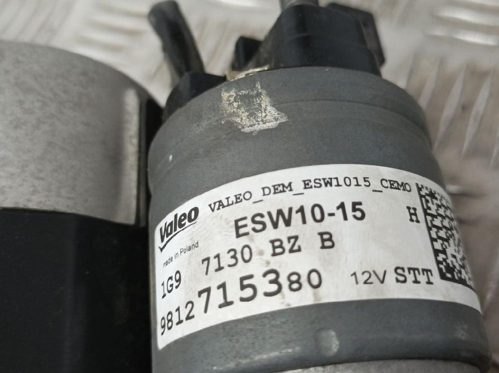 CITROËN C3 2 generation (2009-2016) Starter Motor 9812715380, ESW1015 18695844