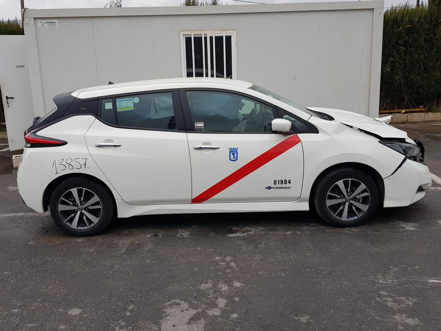 NISSAN Leaf 2 generation (2017-2023) Rattstångsmekanism ELECTRO/MECANICA 23619158