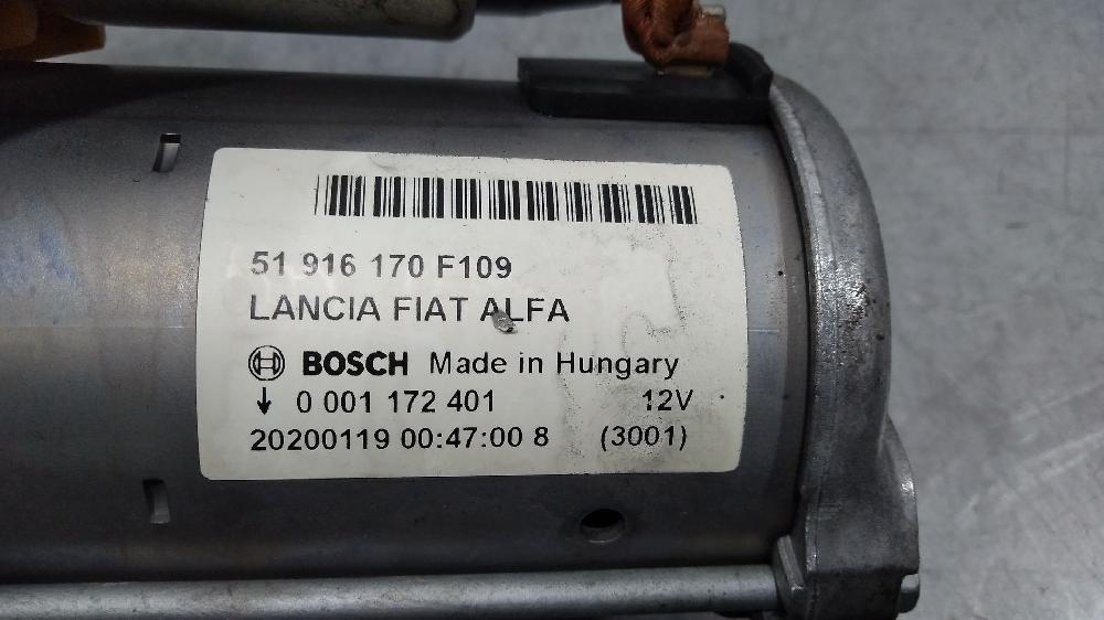 Motor arranque 55283775 51916170 de Fiat Doblo cargo (263_) 2010-0 95 CV con 74855 km - pieza usada