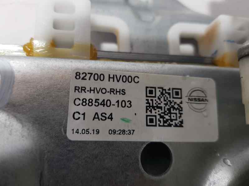 NISSAN Qashqai 2 generation (2013-2023) Rear Right Door Window Regulator 82700HV00C, 6PINS 23759685