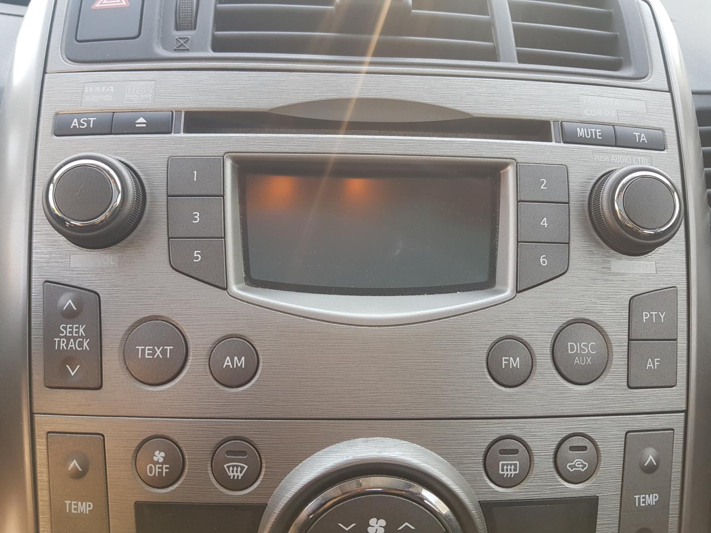 TOYOTA Verso 1 generation (2009-2015) Music Player Without GPS 23621969