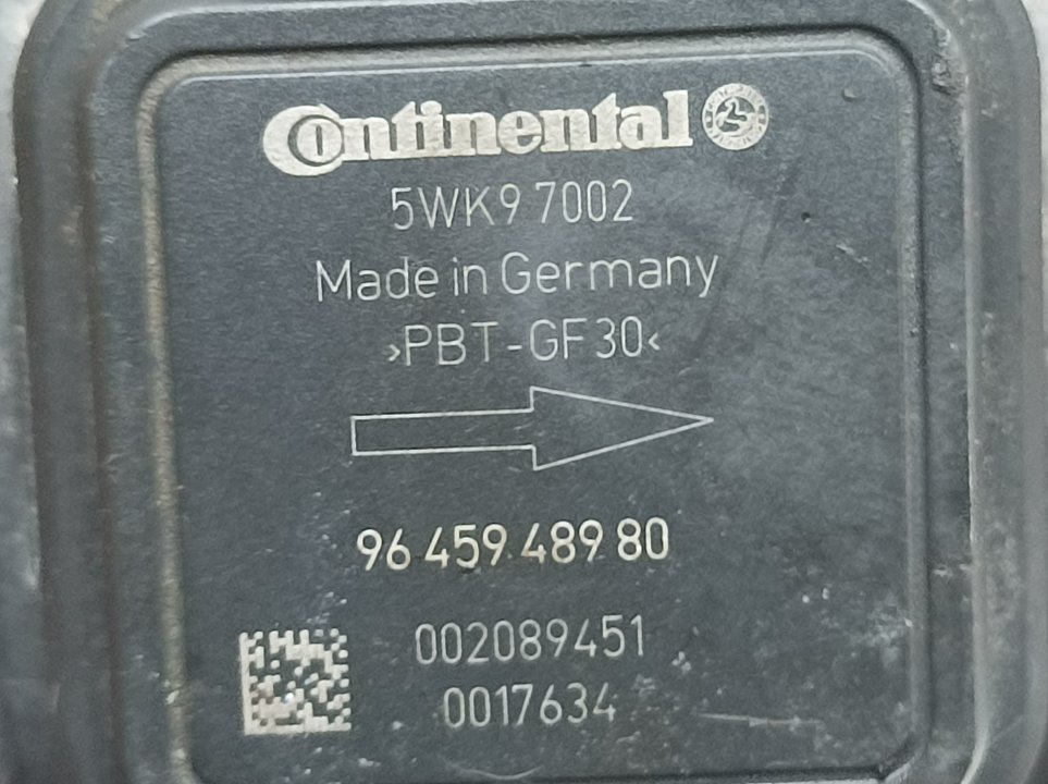 AUDI C5 2 generation (2008-2017) Αισθητήρας μάζας αέρα MAF 9645948980,5WK97002 24026251