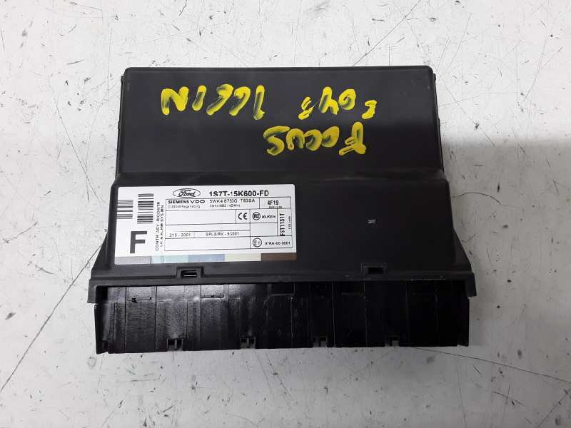 FORD Mondeo 3 generation (2000-2007) Other Control Units 1S7T15K600KA, 5WK48743ABF 18351695