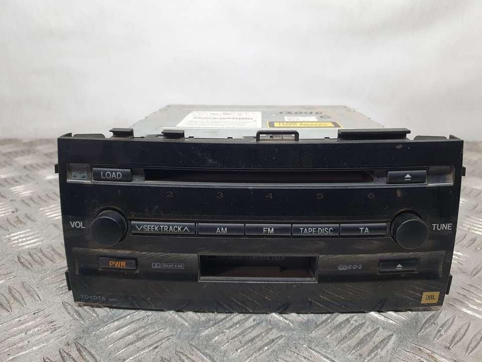 TOYOTA Prius 2 generation (XW20) (2003-2011) Muzikos grotuvas be navigacijos 8612047120, CQES0370A 23653564