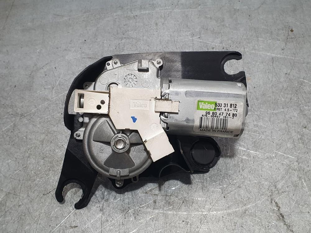 PEUGEOT 5008 1 generation (2009-2016) Tailgate  Window Wiper Motor 9680477480,53031812 18713621