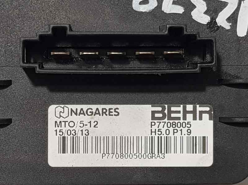 PEUGEOT 3008 1 generation (2010-2016) Interior Heater Resistor P7708005, BEHR 18644955