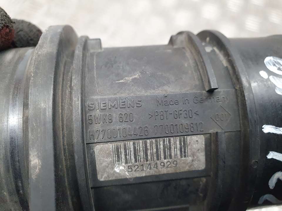 MERCEDES-BENZ Megane 1 generation (1995-2003) Mass Air Flow Sensor MAF 7700109812, 5WK9620 22764599