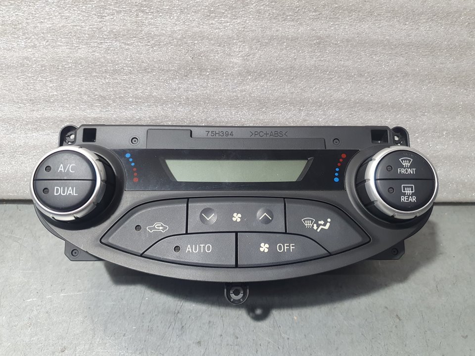 TOYOTA Yaris 3 generation (2010-2019) Climate  Control Unit 559000D800, 75F206 24076882