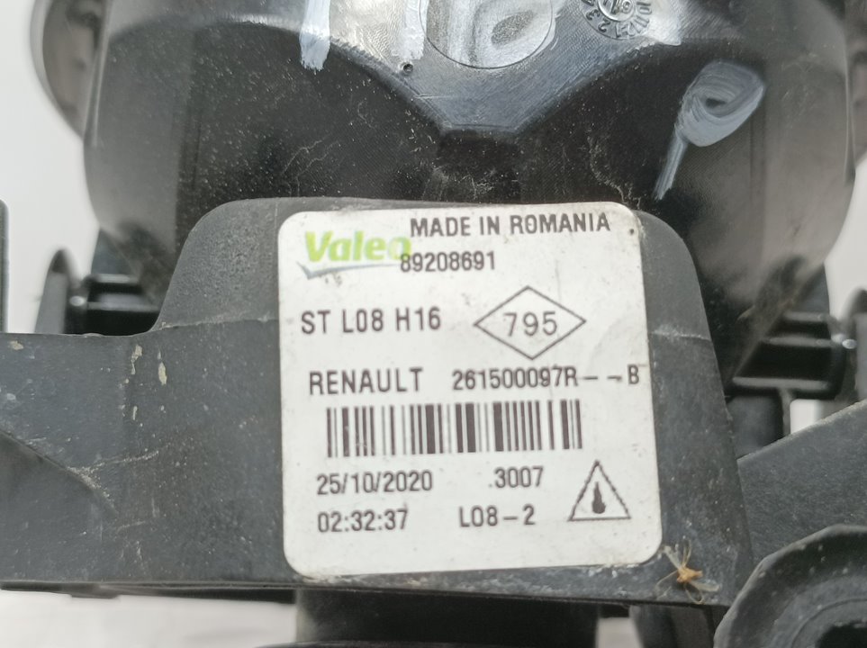 DACIA Duster 1 generation (2010-2017) Venstre tåkelys foran 261500097R, 89208691, VALEO 24056927