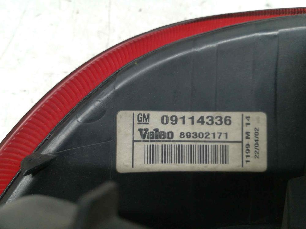 RENAULT Corsa C (2000-2006) Rear Left Taillight 09114336,89302171 18408195