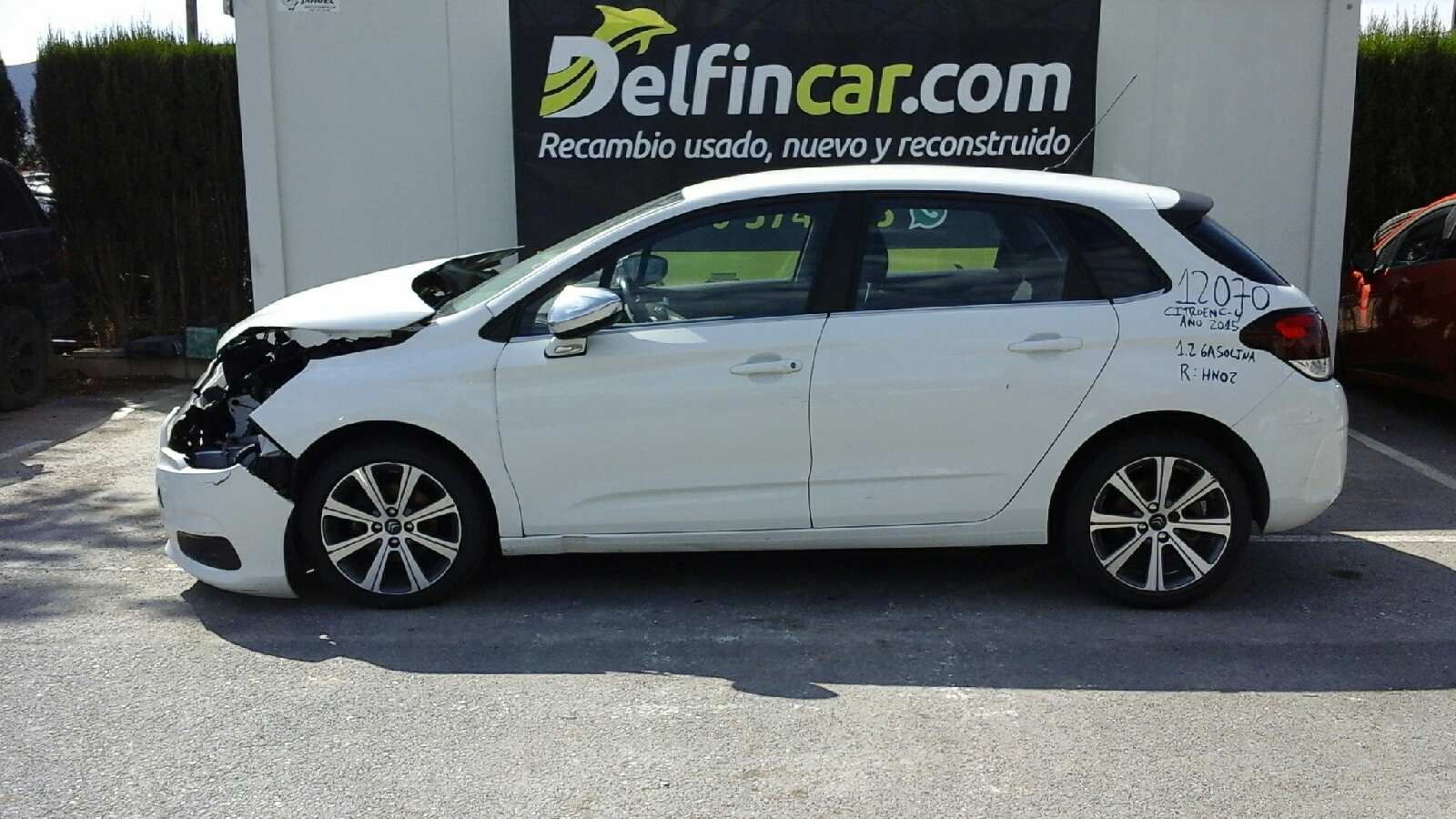 CITROËN C4 2 generation (2010-2024) Priekšējais kreisais miglas lukturis 9687410080,89207181,VALEO 18629473